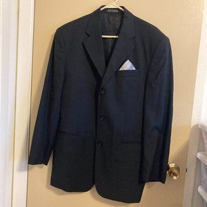 Fine Tailored Black Suit Jacket